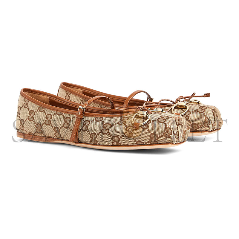 GUCCI WOMEN'S GUCCI HORSEBIT BALLET FLAT 814321 GUCCI WOMEN'S GUCCI HORSEBIT BALLET FLAT 814321